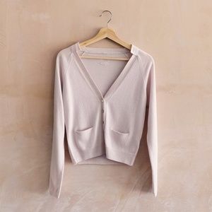 Sphere One Billet Cardigan Soft Pink